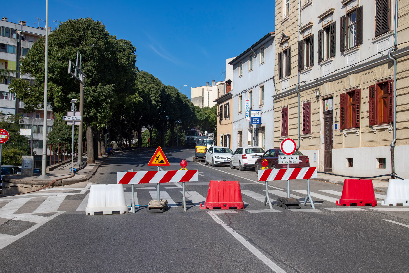 PULA Krenuli radovi na Tršćanskoj ulici